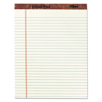 TOPS™ "the Legal Pad" Ruled Perforated Pads, Wide-legal Rule, 50 Green-tint 8.5 X 11.75 Sheets, Dozen freeshipping - TVN Wholesale